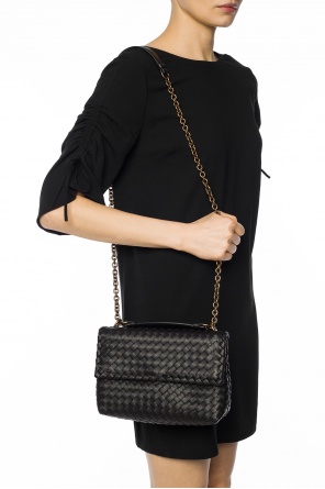 'olimpia' shoulder bag with 'intrecciato' pattern, zdjęcie 2 'olimpia' shoulder bag with 'intrecciato' pattern od Bottega Veneta